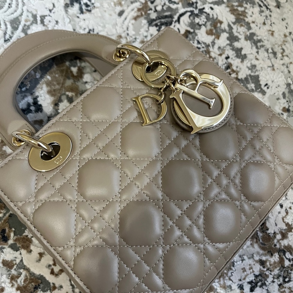 Lady Dior Bag - Hazelnut - Picture 8 of 10